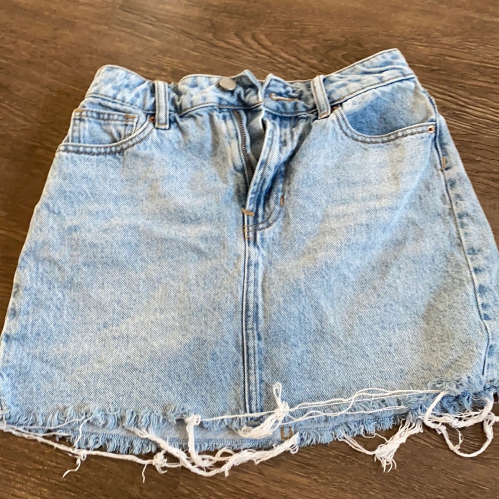 denim skirt